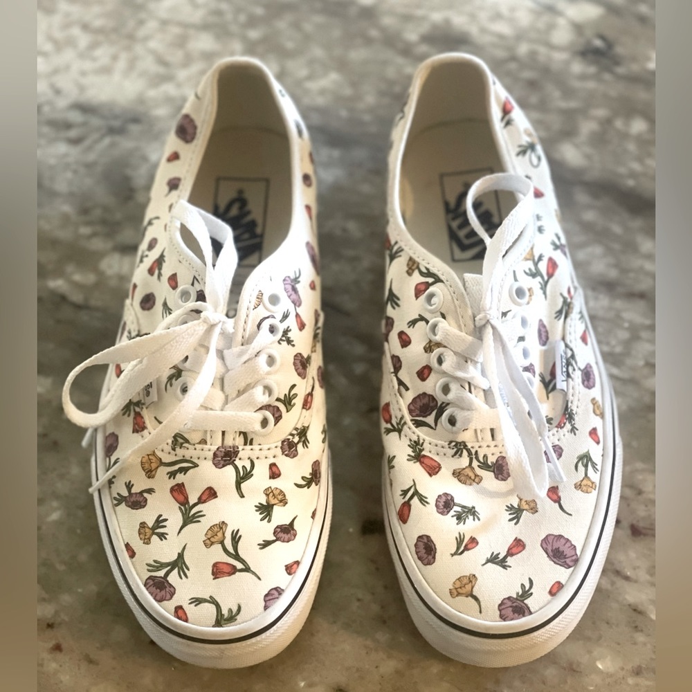 Vans with flowers